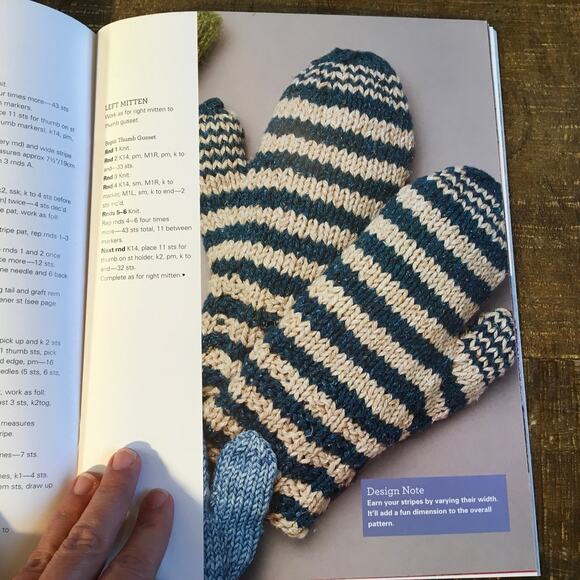 Mittens 101 Guide to Knitting Mittens and Wristlets NEW Warm Winter Knit Craft - Picture 6 of 9